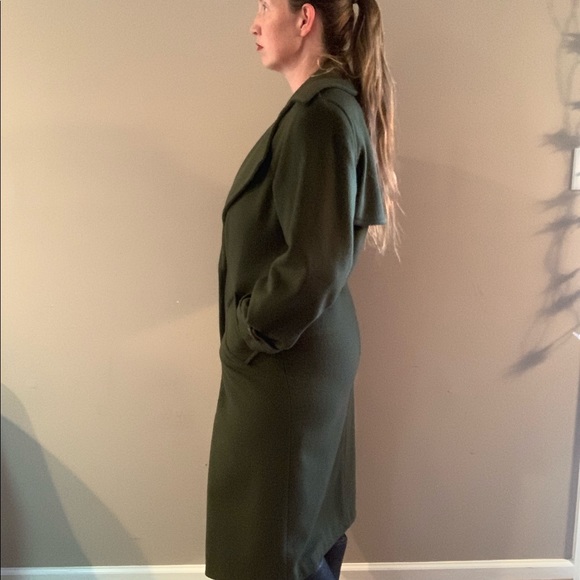 Vintage 80s Beau Brem Wool Trench Coat - Picture 8 of 8